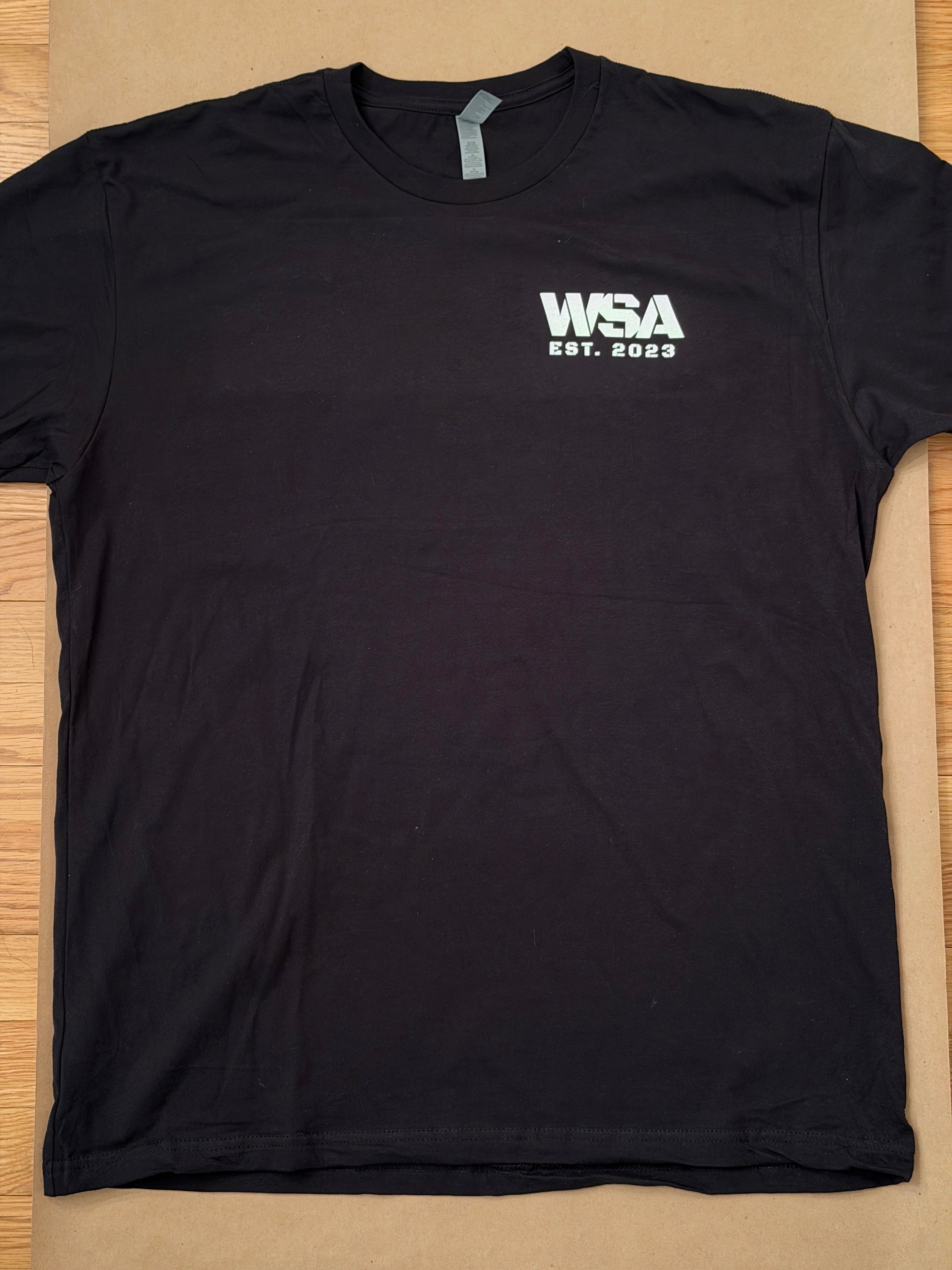 The Creed - black athletic tee with The Creed motivational design.