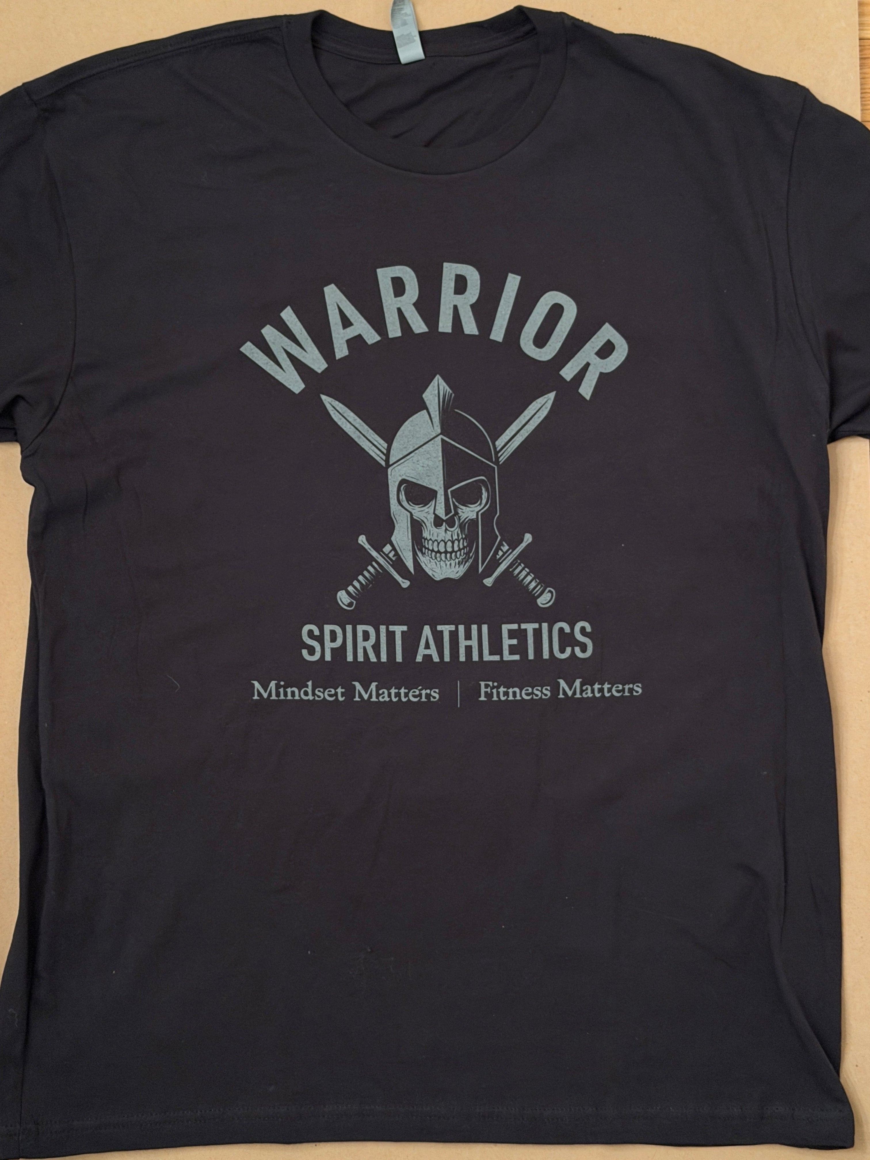 WSA Skull - black athletic tee with WSA Skull design.