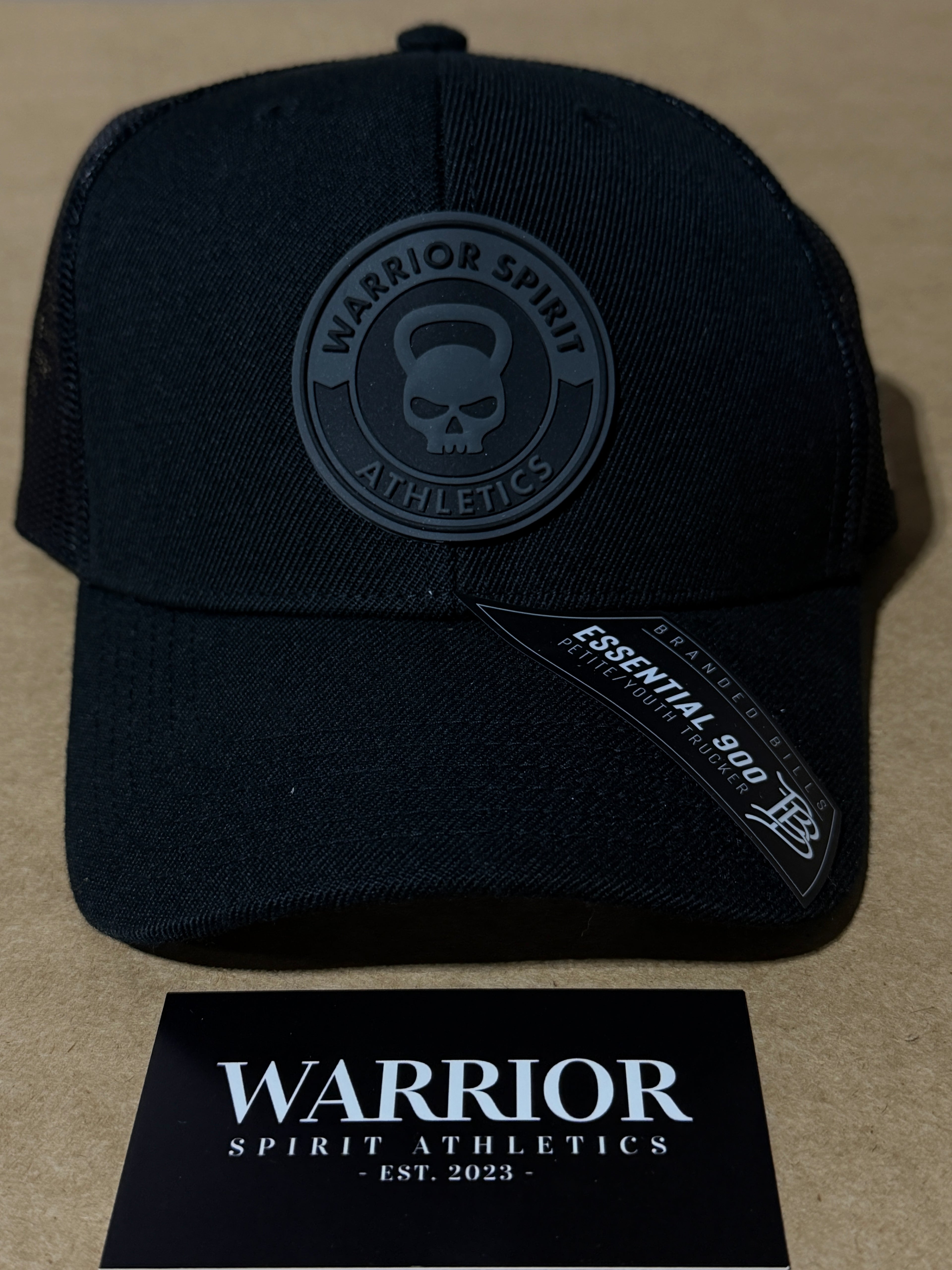 Youth Trucker Hat - classic youth trucker style cap with mesh back