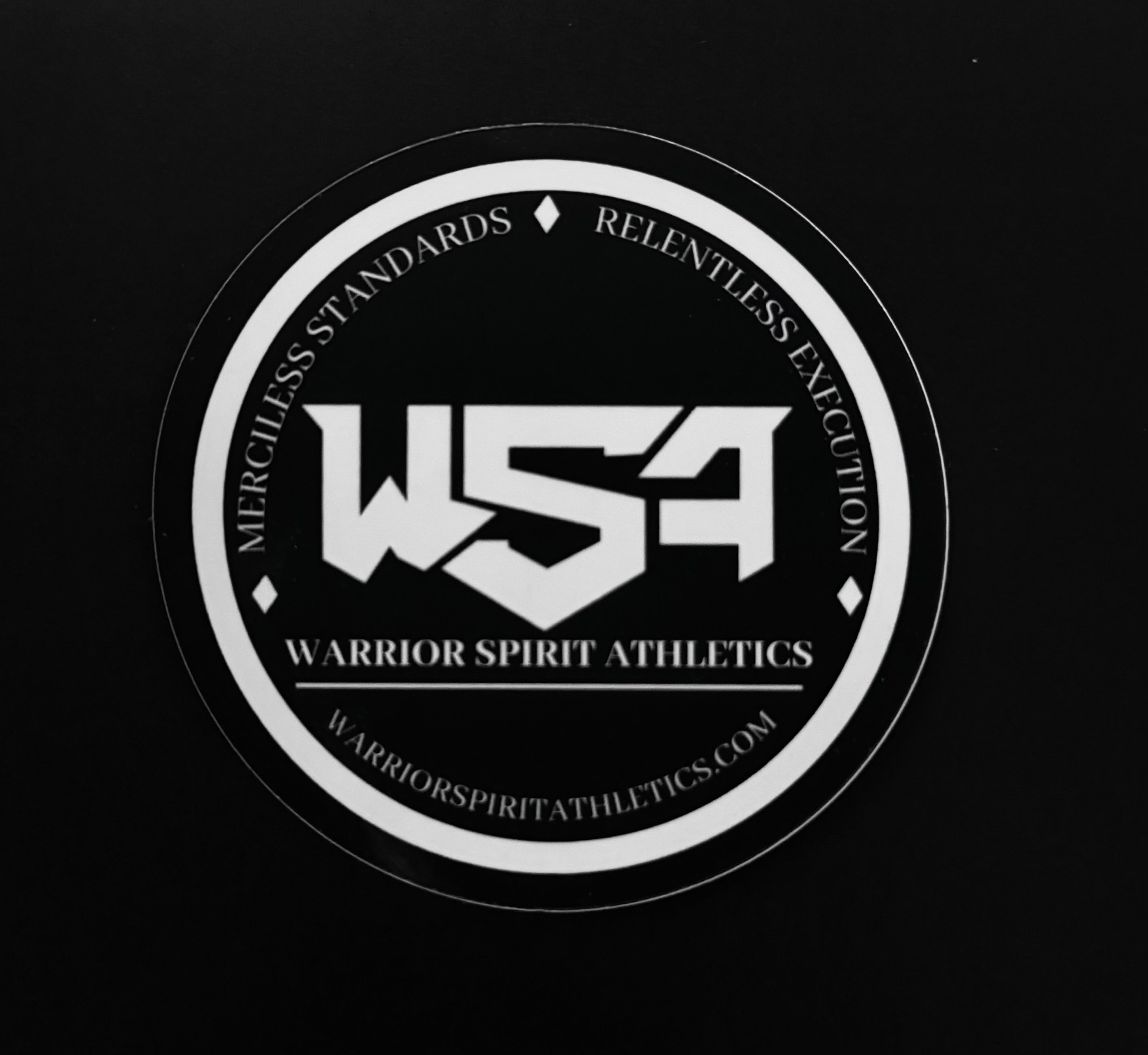 Merciless Standards Relentless Execution Sticker