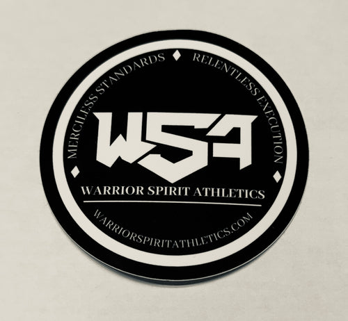 Merciless Standards Relentless Execution Sticker